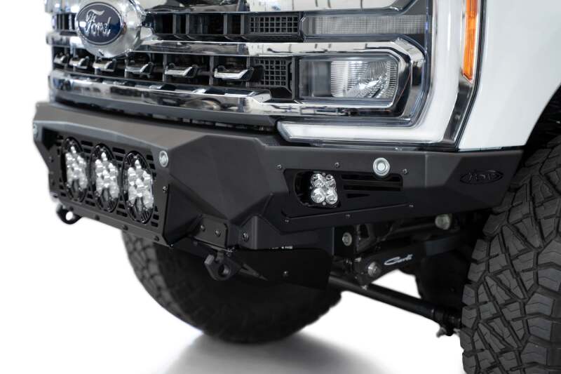 Ford F-250 Bumper - Front - Addictive Desert Designs - Bomber - Hammer Black - `23-`27